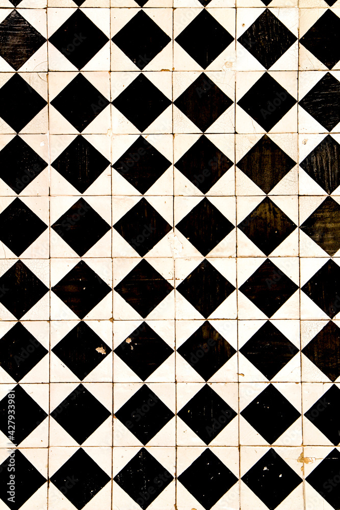 Colorful and traditional tiles of Lisbon Colorful and traditional tiles of Lisbon
