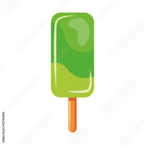 lemon ice cream in stick