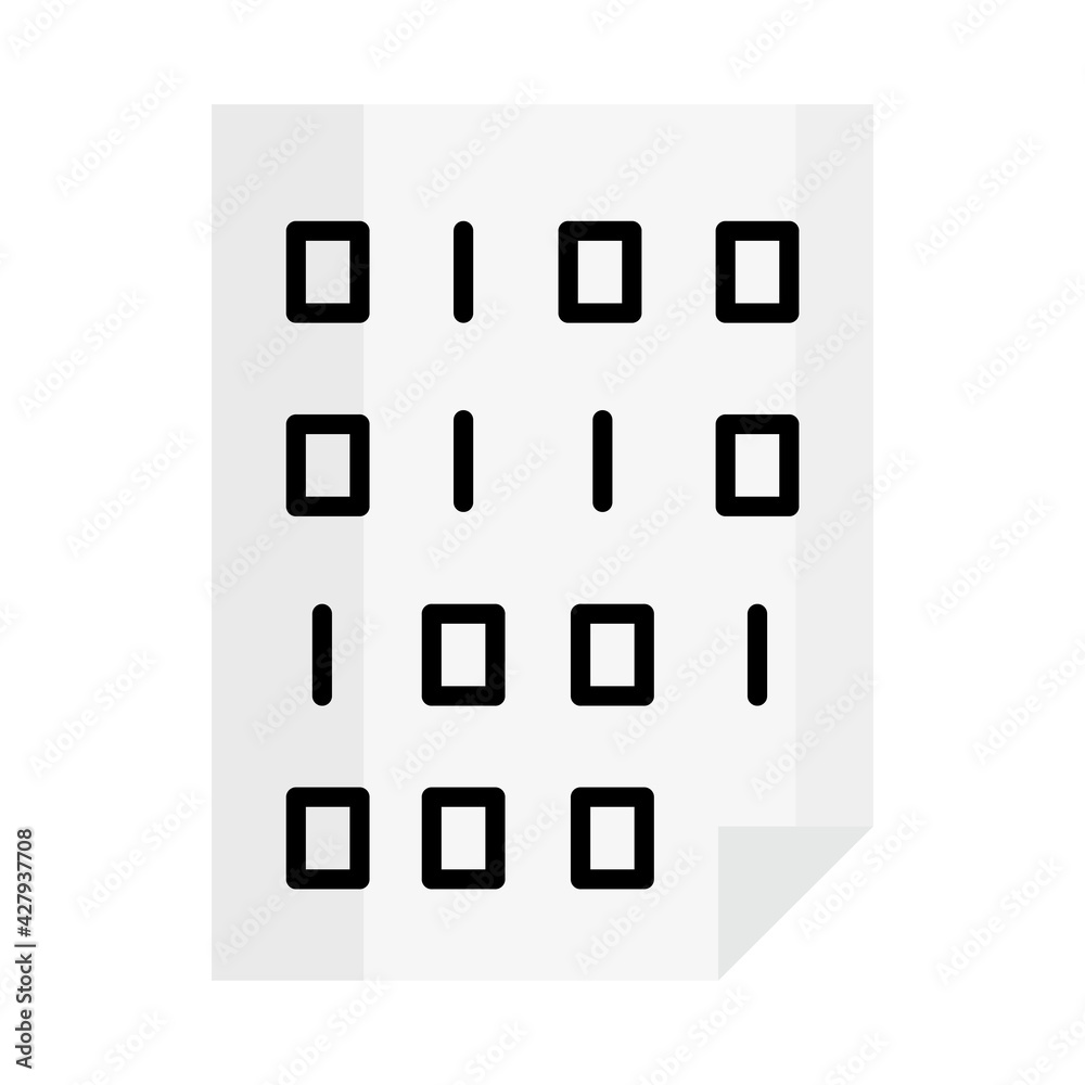 binary code in paper binary code in paper
