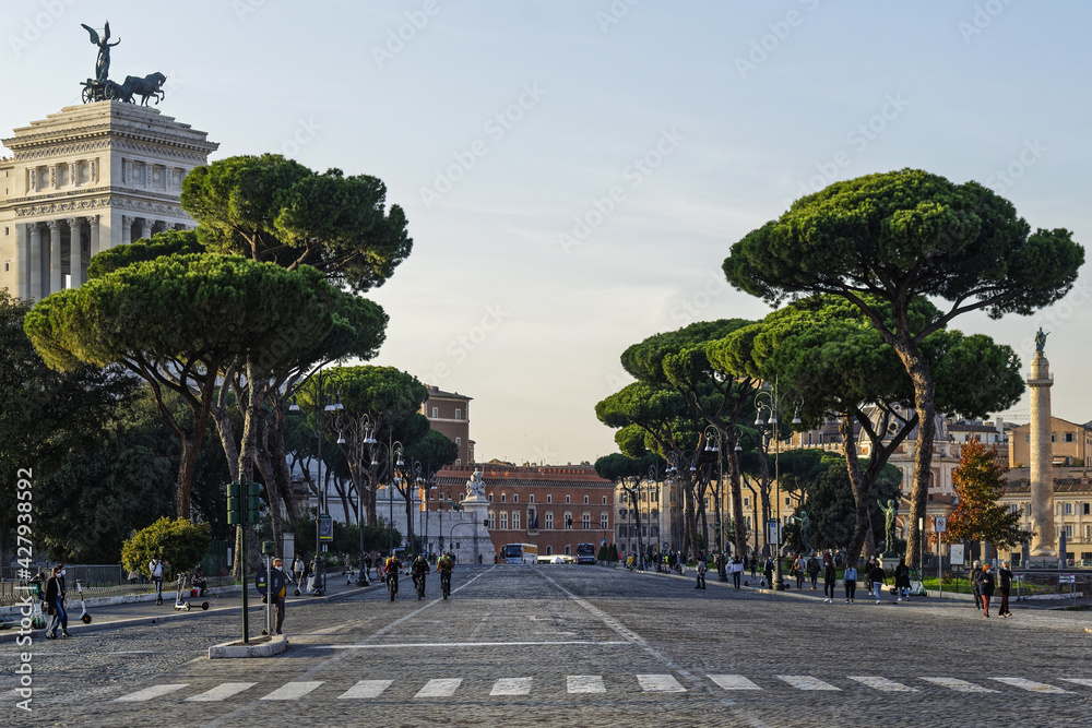 Fototapeta premium Balade à Rome