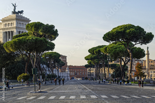 Fototapeta Naklejka Na Ścianę i Meble -  Balade à Rome