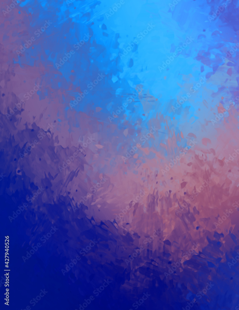 Fototapeta premium Brushed Painted Abstract Background. Brush stroked painting. Strokes of paint. 2D Illustration.