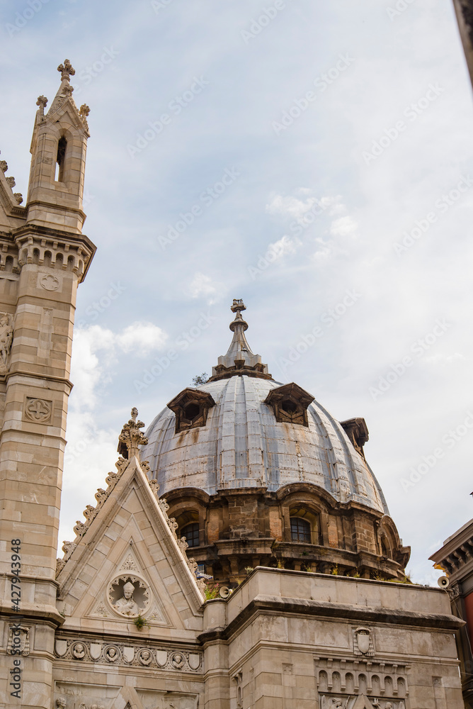 Naples Cathedral, the Duomo in the historical center of Napoli, Italy Naples Cathedral, the Duomo in the historical center of Napoli, Italy