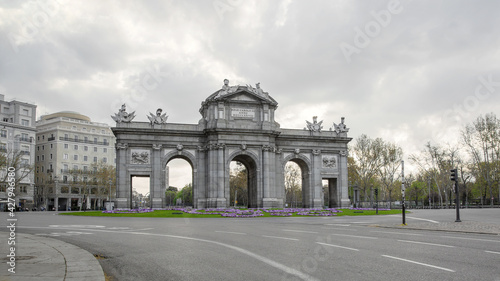 Alcalá Gate in Madrid.
