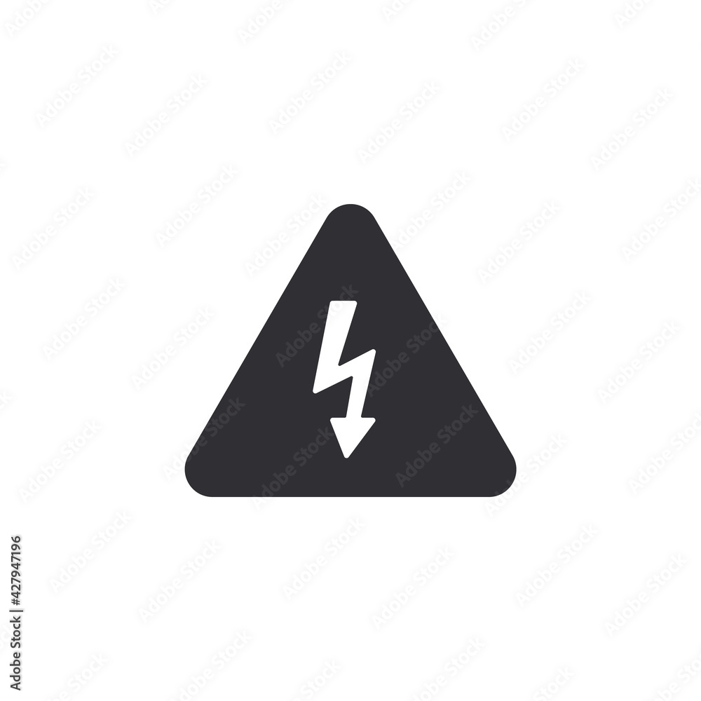 Danger warning icon. Risk sign. Sign of lightning. Electricity icon. Over voltage. Transformer pictogram. Alert sign. Danger sign. Electricity protection. Thunderbolt icon. Charging icon. Electricity Danger warning icon. Risk sign. Sign of lightning. Electricity icon. Over voltage. Transformer pictogram. Alert sign. Danger sign. Electricity protection. Thunderbolt icon. Charging icon. Electricity