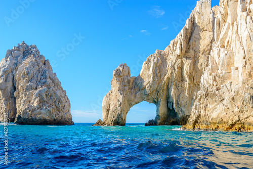 The arch point (El Arco) at Cabo San Lucas, Mexico. photo