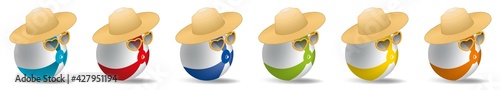 Messieurs Ballon plage