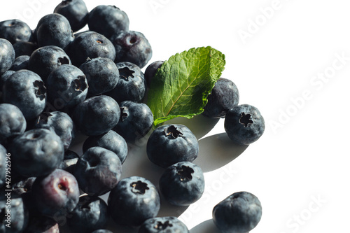 desktop wallpaper. Healthy eating. Berry background. Health and freshness concept. Blueberry close-up. photo