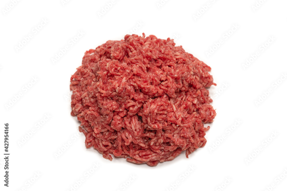 Chopped meat background. Top view. Chopped meat background. Top view.