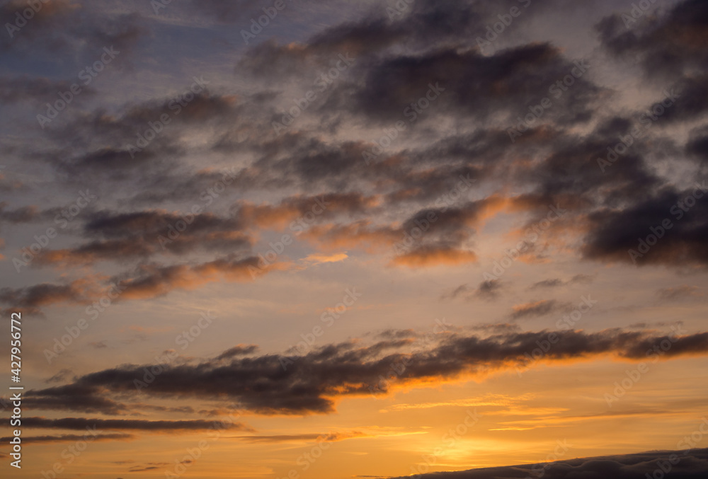 Fototapeta premium sky at sunset