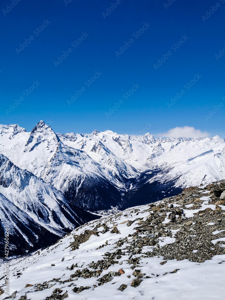 Obraz premium Dombay mountains