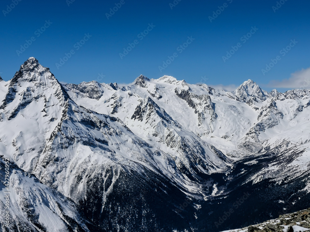 Obraz premium Dombay mountains