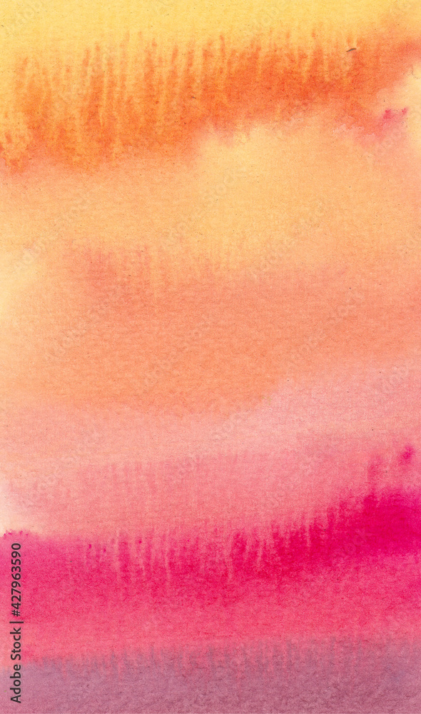 Abstract colorful watercolor art background