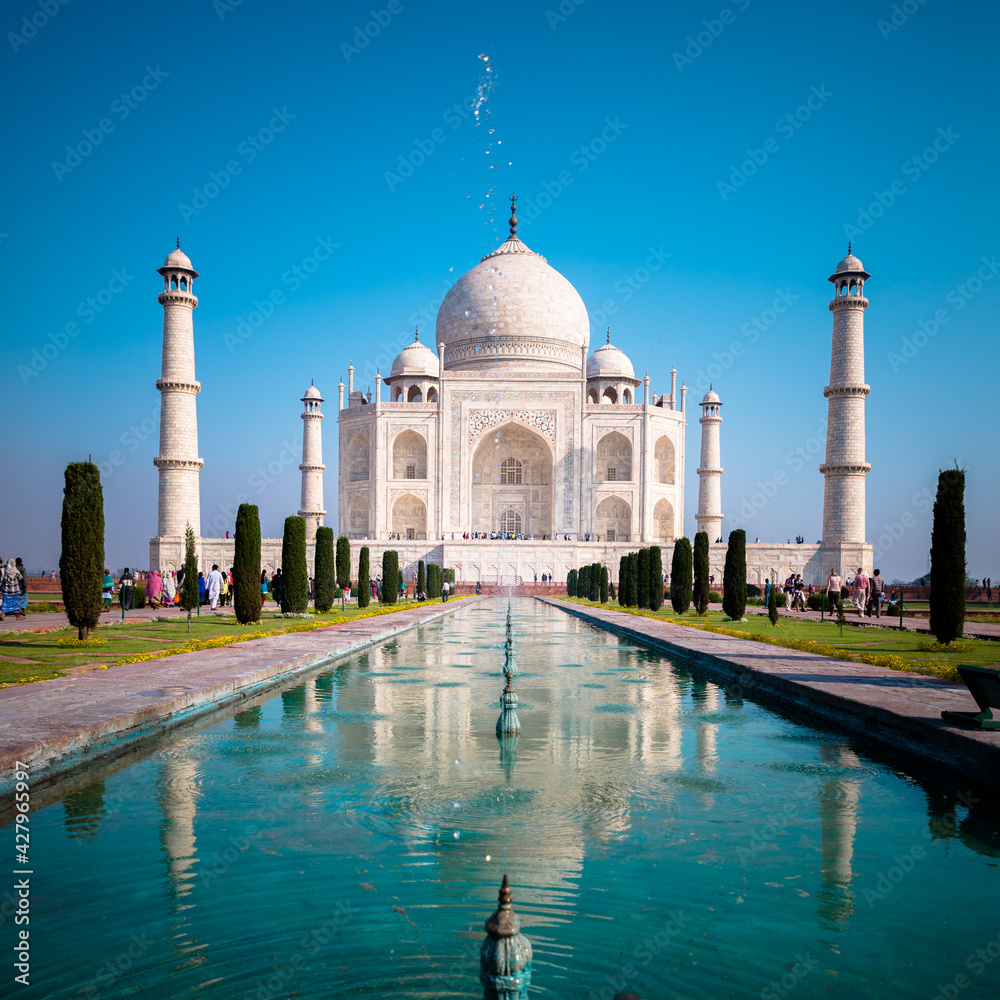 views of the Taj Mahal