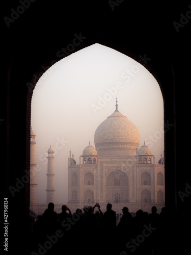 views of the taj mahal