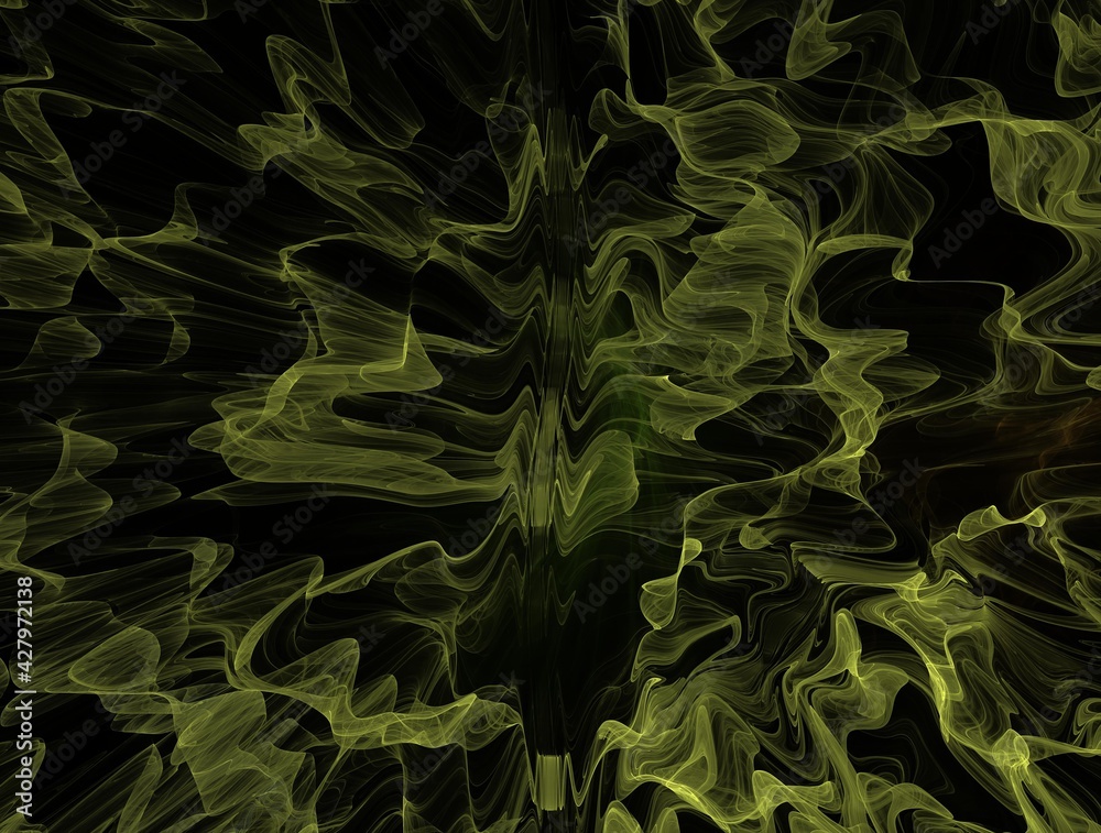 Obraz premium Imaginatory fractal background generated Image