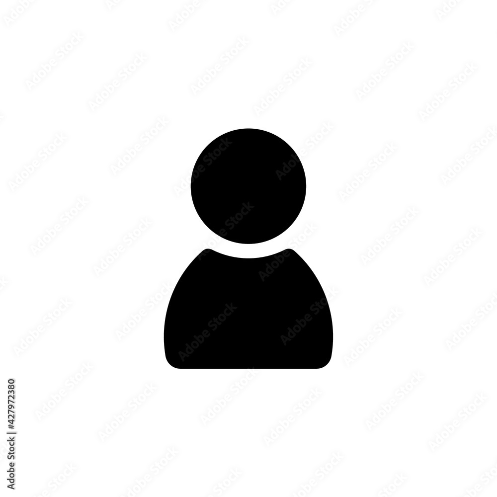 User Icon in trendy flat style isolated on grey background. User silhouette symbol for your web site design, logo, app, UI. Vector illustration, EPS10. User Icon in trendy flat style isolated on grey background. User silhouette symbol for your web site design, logo, app, UI. Vector illustration, EPS10.