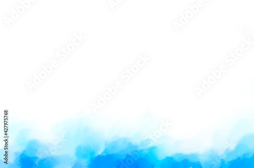 Modern art painting. Artistic watercolored backdrop material. Unique watercolor random pattern. Creative abstraction. Digital texture wallpaper. 2d illustration.