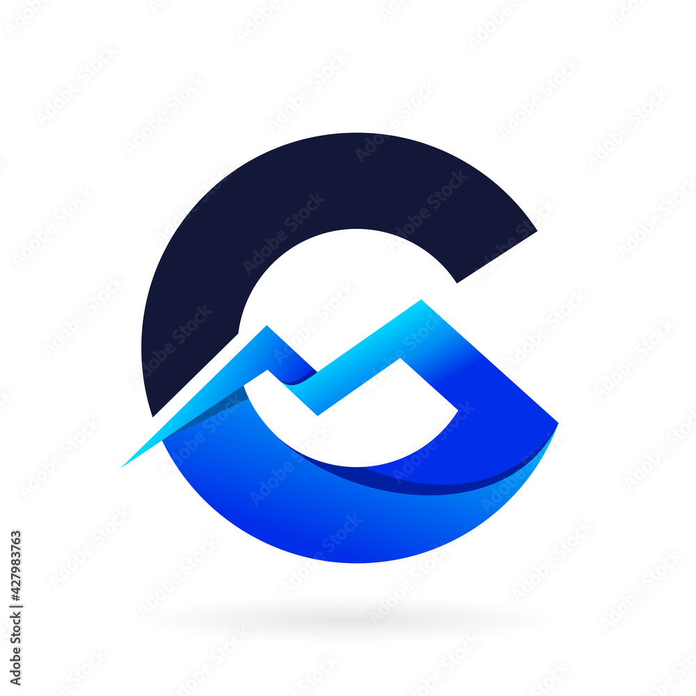 letter g mountain logo vector icon letter g mountain logo vector icon