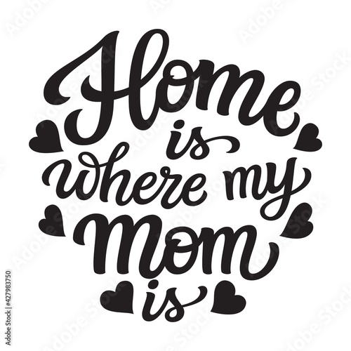 Mothers day lettering