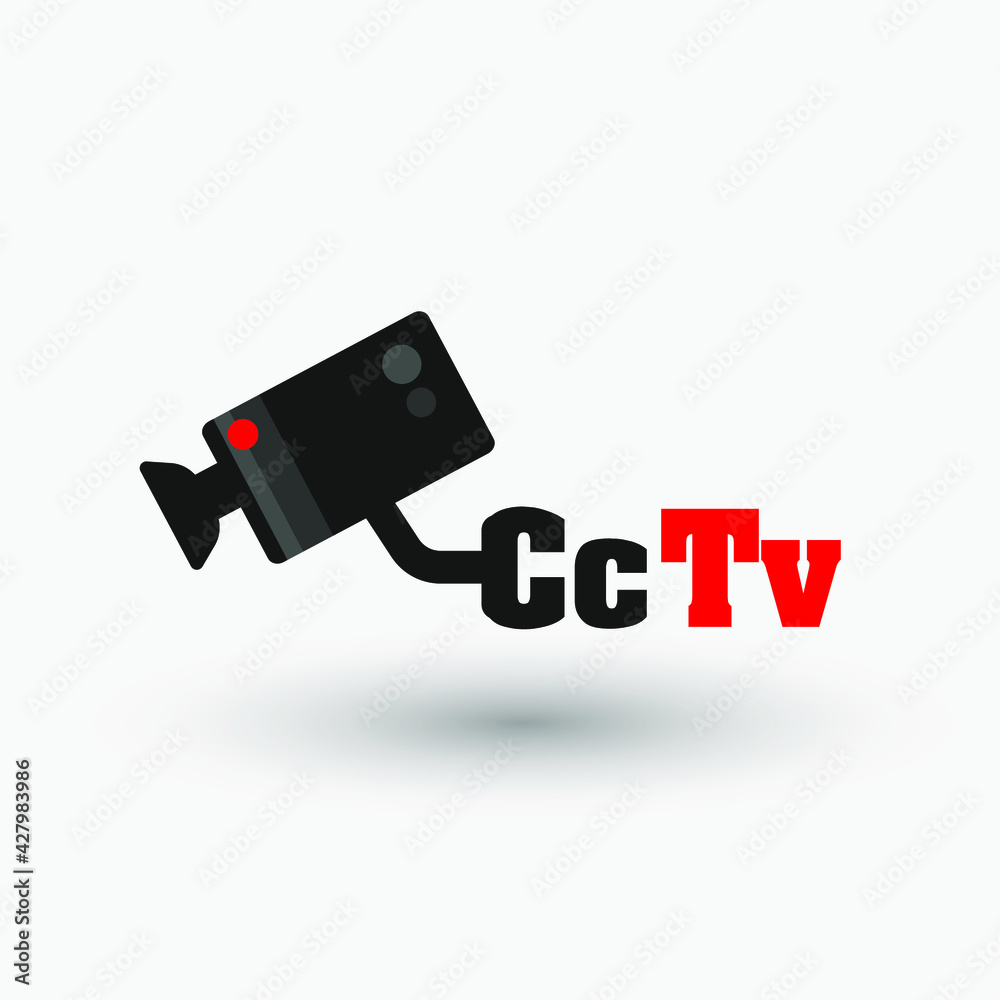 Cctv graphic trendy logo design. Cctv graphic trendy logo design.