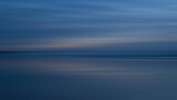 Blue dawn light blurred and abstract