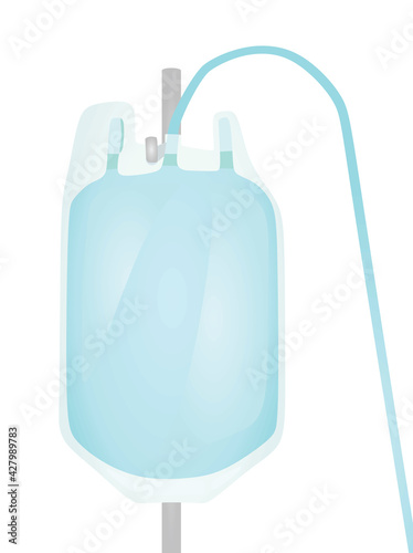 Glucose bottle. vector
