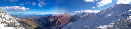 views of the mountain in new zealand metven area christchurch