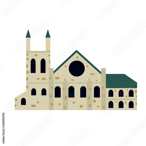 Gothic Cathedral of St. Andrew in Moscow. Church of England.