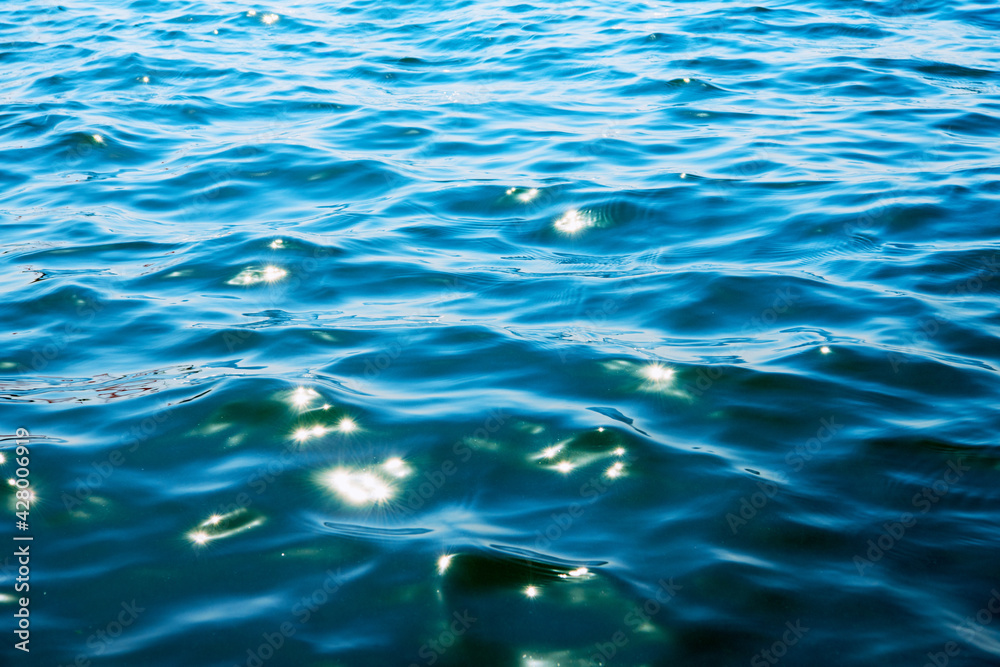 Blue sea water background texture Blue sea water background texture