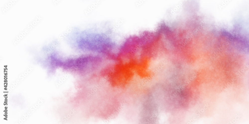 Watercolor painted background. Abstract Illustration wallpaper. Brush stroked painting. 2D Illustration.