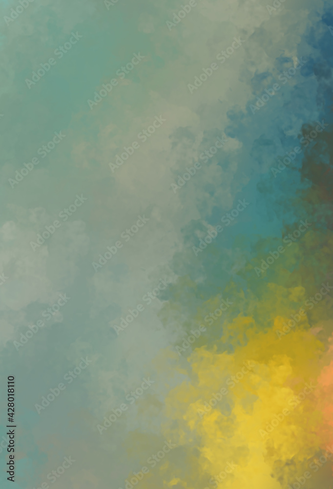 Brushed Painted Abstract Background. Brush stroked painting. Strokes of paint. 2D Illustration. Brushed Painted Abstract Background. Brush stroked painting. Strokes of paint. 2D Illustration.