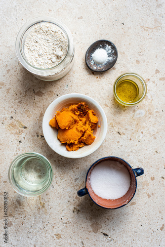 Cookery of Sweet Potato Flatbread