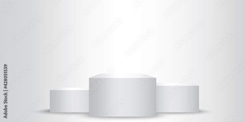 3d empty podium. Background vector 3d render podium. Realistic 3d round stage, podium, studio. Round shape. Stock image. Vector illustration. EPS 10. 3d empty podium. Background vector 3d render podium. Realistic 3d round stage, podium, studio. Round shape. Stock image. Vector illustration. EPS 10.