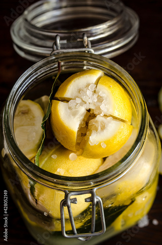 Preserved Lemons in a jar