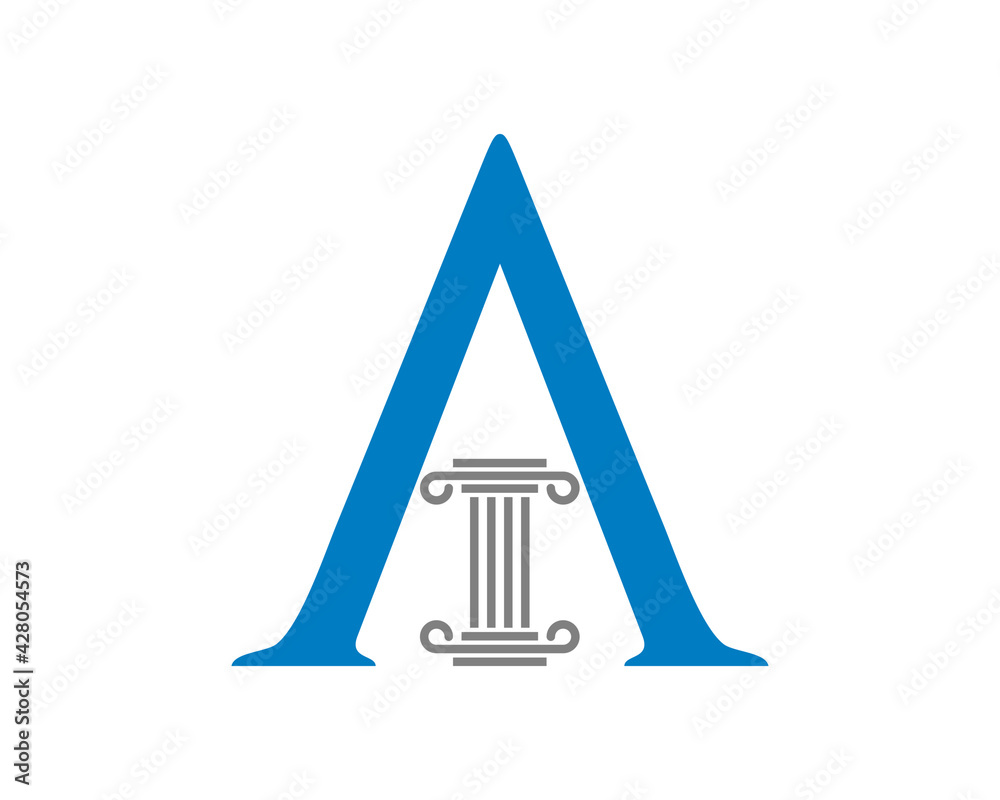 A Letter with pillar law firm in the middle A Letter with pillar law firm in the middle