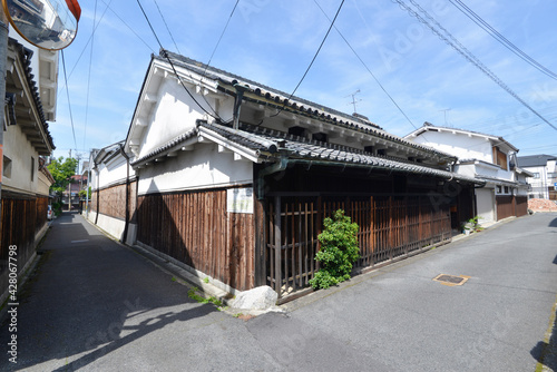 御所町 江戸時代の街並み 奈良県南葛城郡