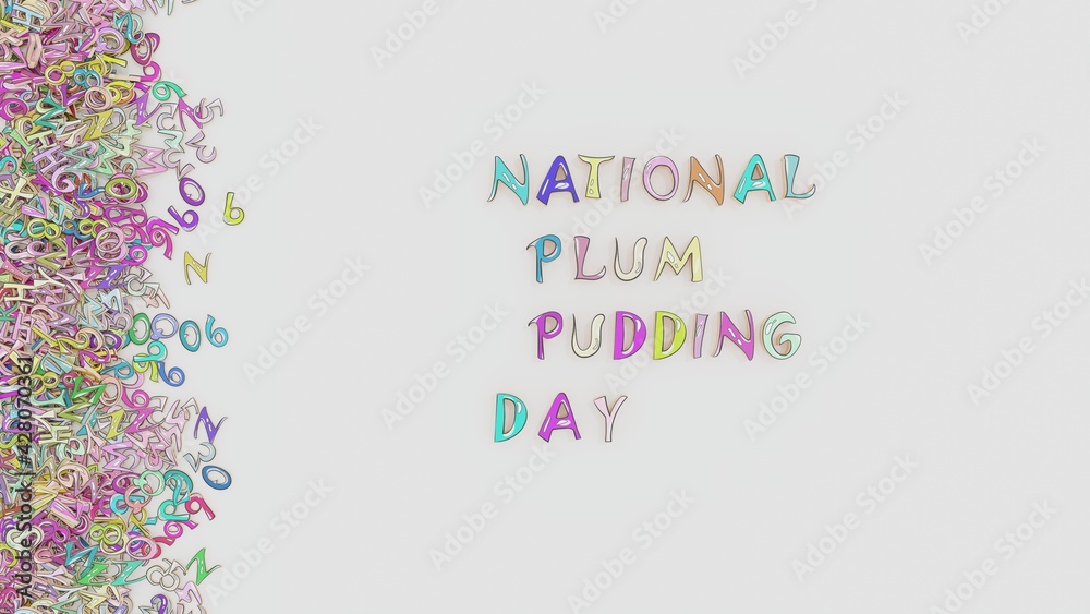 National plum pudding day National plum pudding day