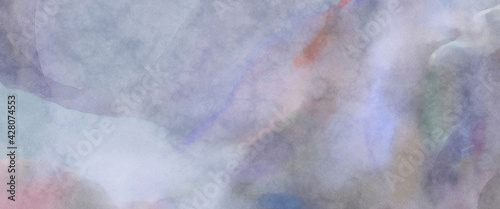 Crazy watercolor random pattern. Creative abstraction. Modern art painting. 2d illustration. Digital texture wallpaper. Artistic watercolored backdrop material.