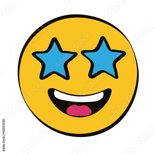 eyes stars emoji