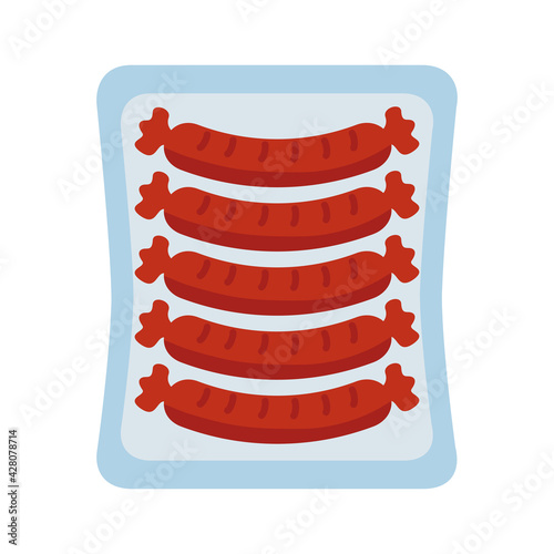 sausages in pack
