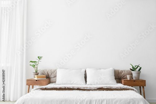 Stylish interior of modern ...