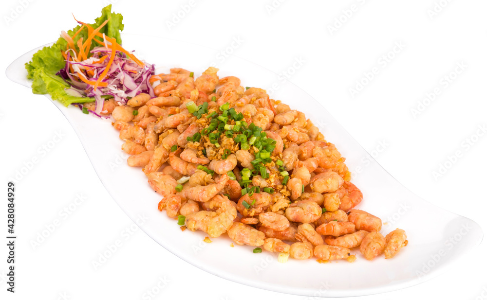 Fried baby shrimps. This is the most famous and traditional dish in Syme island, Greece Fried baby shrimps. This is the most famous and traditional dish in Syme island, Greece