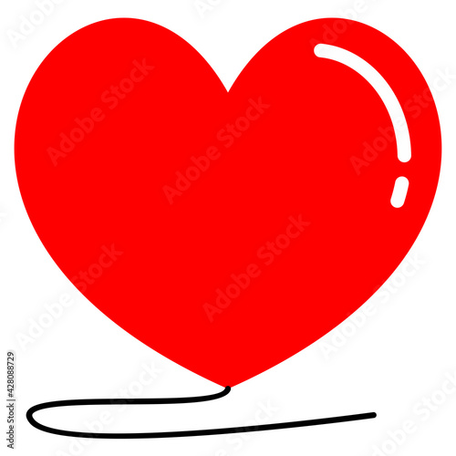 Collection of illustrations of hearts, love symbol icon, love symbols