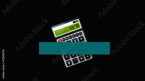 calculatrice: devis, comparateur, gestion concept