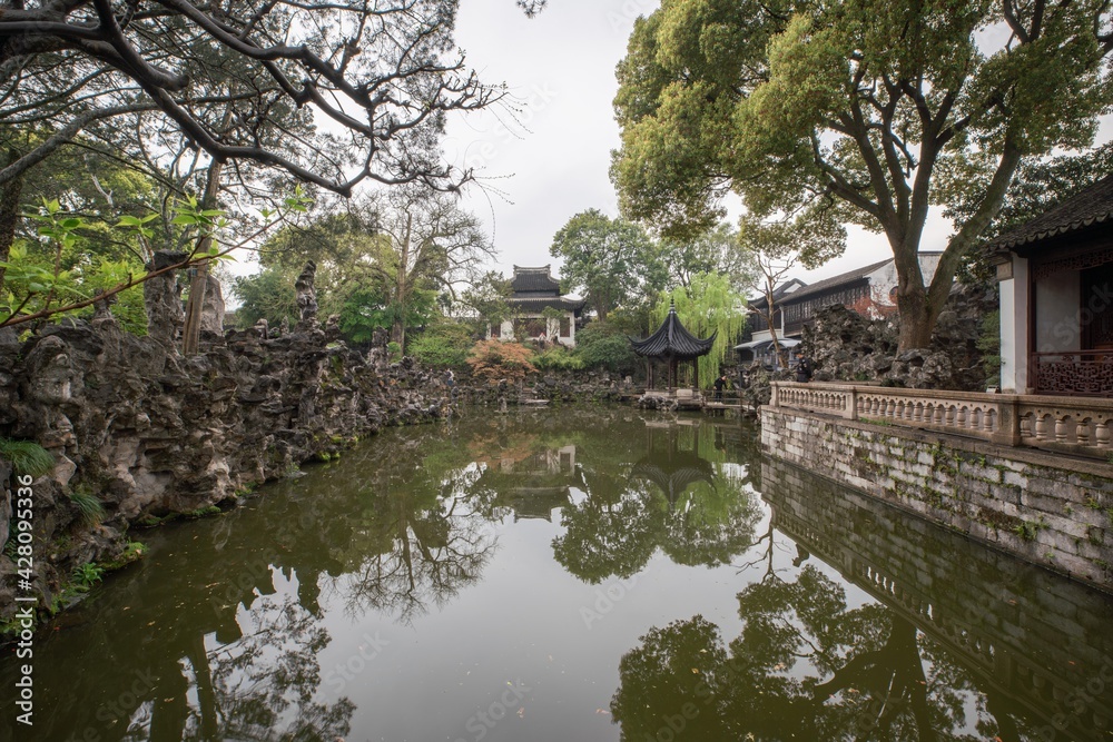 Suzhou Lion Forest Garden Landscape