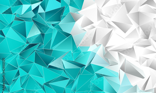 Abstract Low-Poly background. triangulated texture. Design 3d. Polygonal geometrical pattern. Triangular modern style