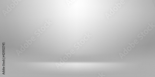Minimal white grey color studio room background, product display, montage of your products