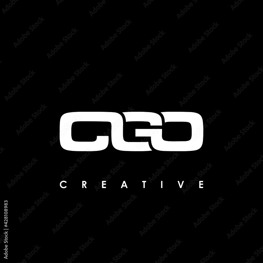 CGO Letter Initial Logo Design Template Vector Illustration CGO Letter Initial Logo Design Template Vector Illustration