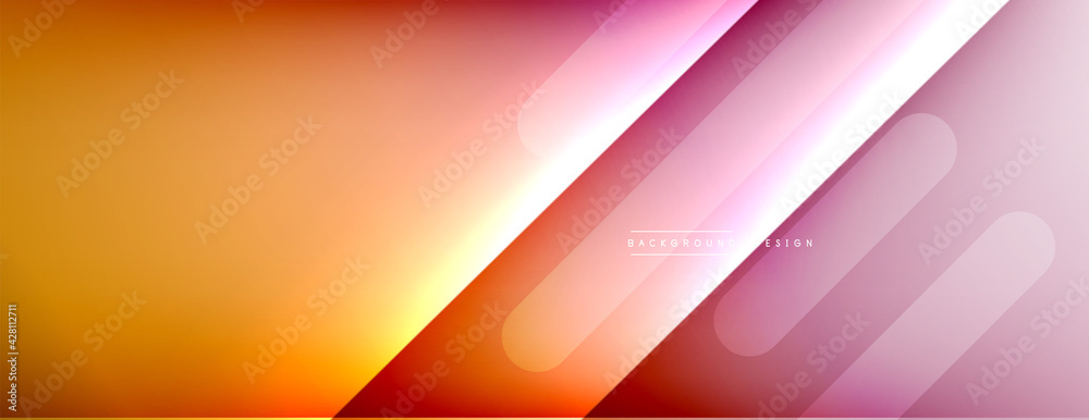 Dynamic lines abstract background. 3D shadow effects and fluid gradients. Modern overlapping forms Dynamic lines abstract background. 3D shadow effects and fluid gradients. Modern overlapping forms